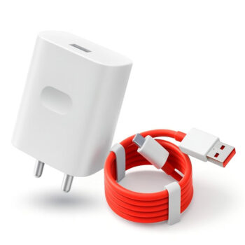 33W Fast Charger Adapter with Type-C Cable | Compatible with OnePlus Smartphones