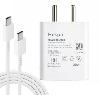 25W PD 3.0 Fast Charger Adapter with Cable | Compatible with Samsung Galaxy Series