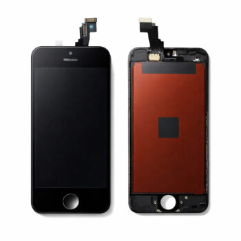 Hespa Mobile Display Screen Compatible with iPhone 5s | Touch Screen Replacement Complete Combo Folder - Black