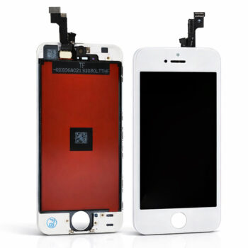 Hespa Mobile Display Screen Compatible with iPhone 5s | Touch Screen Replacement Complete Combo Folder - White