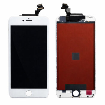 Hespa Mobile Display Screen Compatible with iPhone 6 Plus | Premium LCD Touch Screen Replacement Complete Combo Folder - White