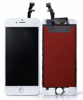 Hespa Mobile Display Screen Compatible with iPhone 6 | Premium LCD Touch Screen Replacement Complete Combo Folder - White