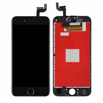 Hespa Mobile Display Screen Compatible with iPhone 6s Plus | Premium LCD Touch Screen Replacement Complete Combo Folder - Black