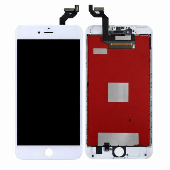 Hespa Mobile Display Screen Compatible with iPhone 6s Plus | Premium LCD Touch Screen Replacement Complete Combo Folder - White
