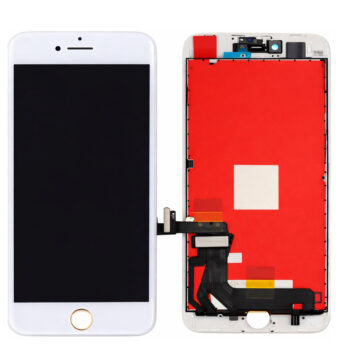 Hespa Mobile Display Screen Compatible with iPhone 8 | Touch Screen Replacement Complete Combo Folder - White