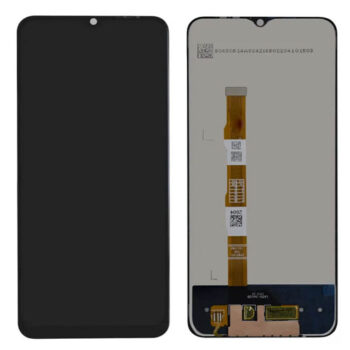 Hespa Mobile Display Screen Compatible with Vivo Y75 (5G) | Touch Screen Replacement Complete Combo Folder - Black