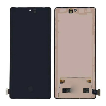 Hespa Mobile Display Screen Compatible with Vivo V29 | Touch Screen Replacement Complete Combo Folder - Black
