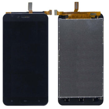 Hespa Mobile Display Screen Compatible with Vivo Y66 | Touch Screen Replacement Complete Combo Folder - Black