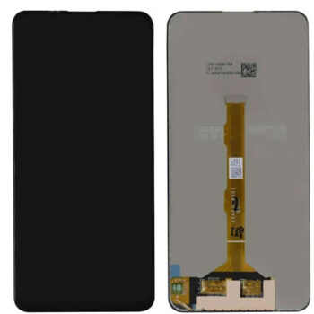 Hespa Mobile Display Screen Compatible with Vivo V15 | Touch Screen Replacement Complete Combo Folder - Black