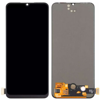 Hespa Mobile Display Screen Compatible with Vivo T1 44w (4G) | Touch Screen Replacement Complete Combo Folder - Black