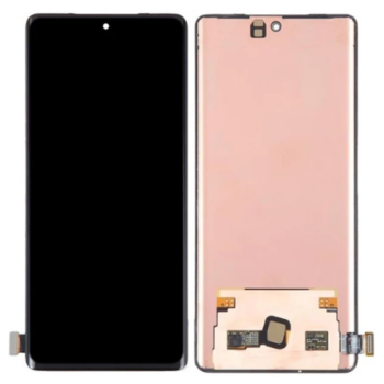 Hespa Mobile Display Screen Compatible with Vivo S17 | Touch Screen Replacement Complete Combo Folder - Black