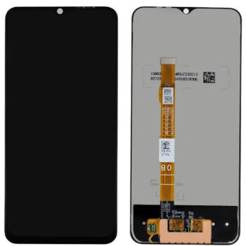 Hespa Mobile Display Screen Compatible with Vivo Y33T | Touch Screen Replacement Complete Combo Folder - Black