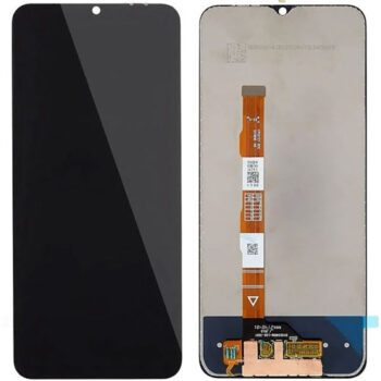 Hespa Mobile Display Screen Compatible with Vivo Y76S | Touch Screen Replacement Complete Combo Folder - Black