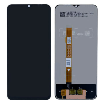 Hespa Mobile Display Screen Compatible with Vivo Y72 (5G) | Touch Screen Replacement Complete Combo Folder - Black
