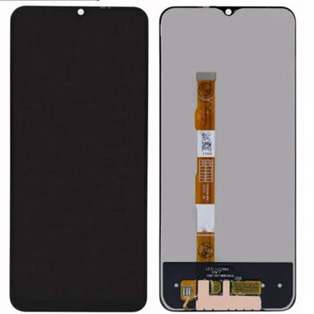 Hespa Mobile Display Screen Compatible with Vivo Y75 / T1 (5G) | Touch Screen Replacement Complete Combo Folder - Black