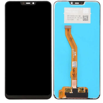 Hespa Mobile Display Screen Compatible with Vivo Y81s | Touch Screen Replacement Complete Combo Folder - Black