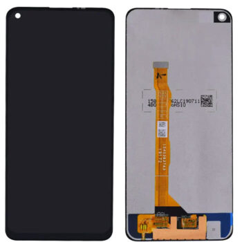 Hespa Mobile Display Screen Compatible with Vivo Z5x | Touch Screen Replacement Complete Combo Folder - Black