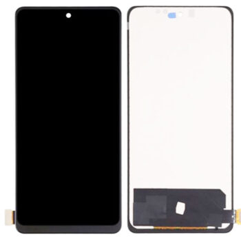 Hespa Mobile Display Screen Compatible with Vivo iQoo 7 | Touch Screen Replacement Complete Combo Folder - Black