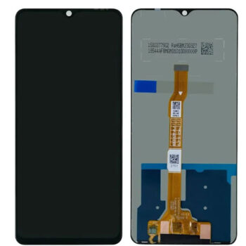Hespa Mobile Display Screen Compatible with Vivo 100T | Touch Screen Replacement Complete Combo Folder - Black