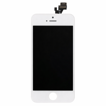 Hespa Mobile Display Screen Compatible with iPhone 5 | Touch Screen Replacement Complete Combo Folder - White