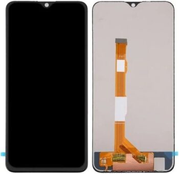 Hespa Mobile Display Screen Compatible with Vivo iQOO Z5i | Touch Screen Replacement Complete Combo Folder - Black