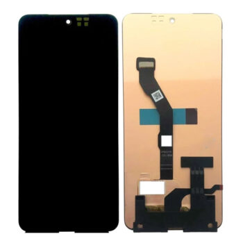 Hespa Mobile Display Screen Compatible with Vivo Y500 (AMOLED Quality) | Touch Screen Replacement Complete Combo Folder - Black