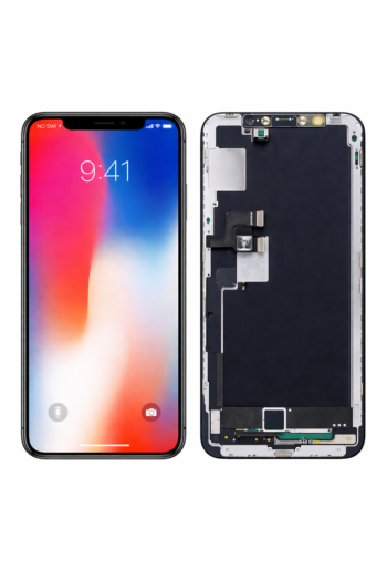 Hespa Mobile Display Screen Compatible with iPhone XS MAX | Incell Premium Quality Touch Screen Replacement | Complete Combo Folder - Black