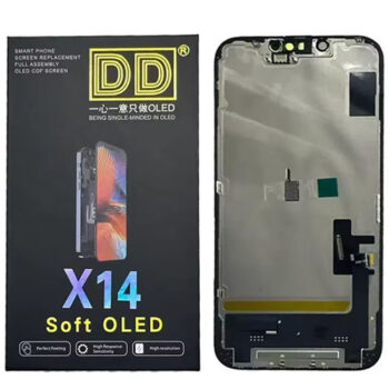 Mobile LCD Display with Touch Screen for iPhone 14 Complete Combo Folder|DD OLED