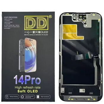 Mobile LCD Display with Touch Screen for iPhone 14 Pro Complete Combo Folder|DD OLED