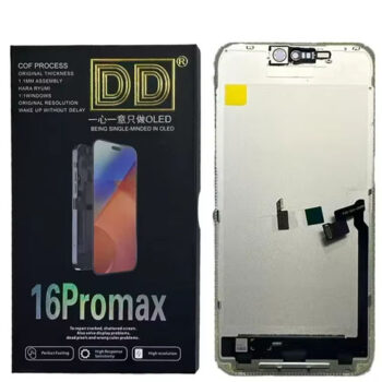 Mobile LCD Display with Touch Screen for iPhone 16 Pro Max Complete Combo Folder|DD OLED