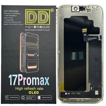 Mobile LCD Display with Touch Screen for iPhone 17 Pro Max Complete Combo Folder|DD OLED