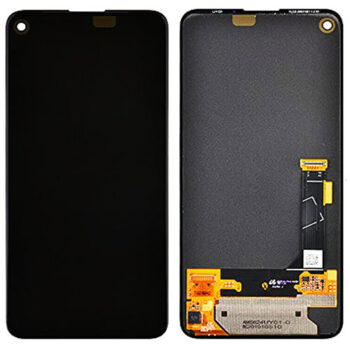 Mobile LCD Display with Touch Screen for Google Pixel 4A (4G) OLED Complete Combo Folder|with Fingerprint Support