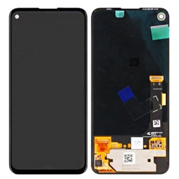 Mobile LCD Display with Touch Screen for Google Pixel 4A (5G) OLED Complete Combo Folder|with Fingerprint Support