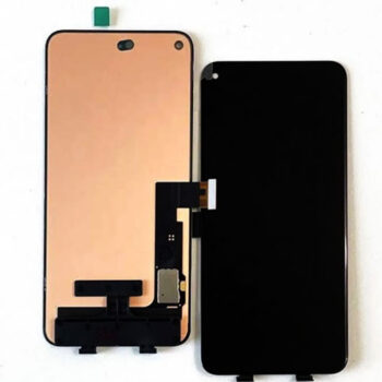Mobile LCD Display with Touch Screen for Google Pixel 5A OLED Complete Combo Folder|with Fingerprint Support